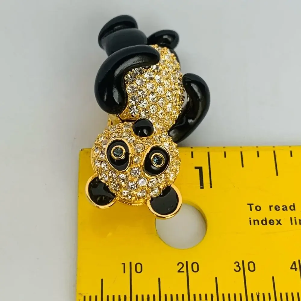Vintage Joan Rivers Panda Brooch
